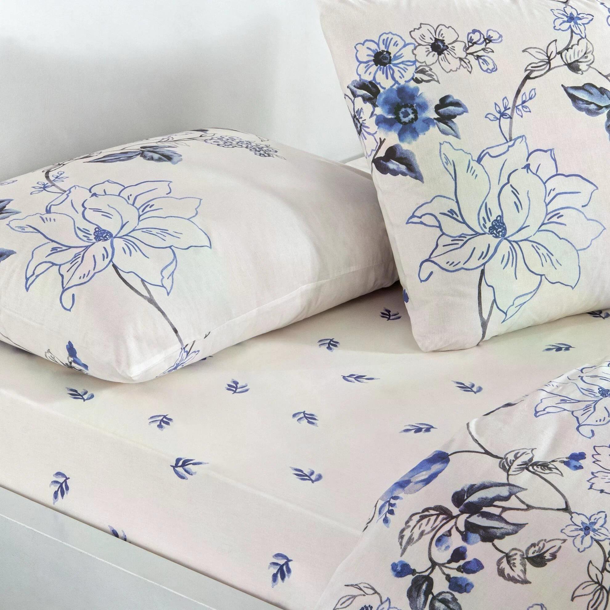 Taç 3464 Çift Kişilik Nevresim Takımı Luna MaviNEVRESİM TAKIMI Ç.K