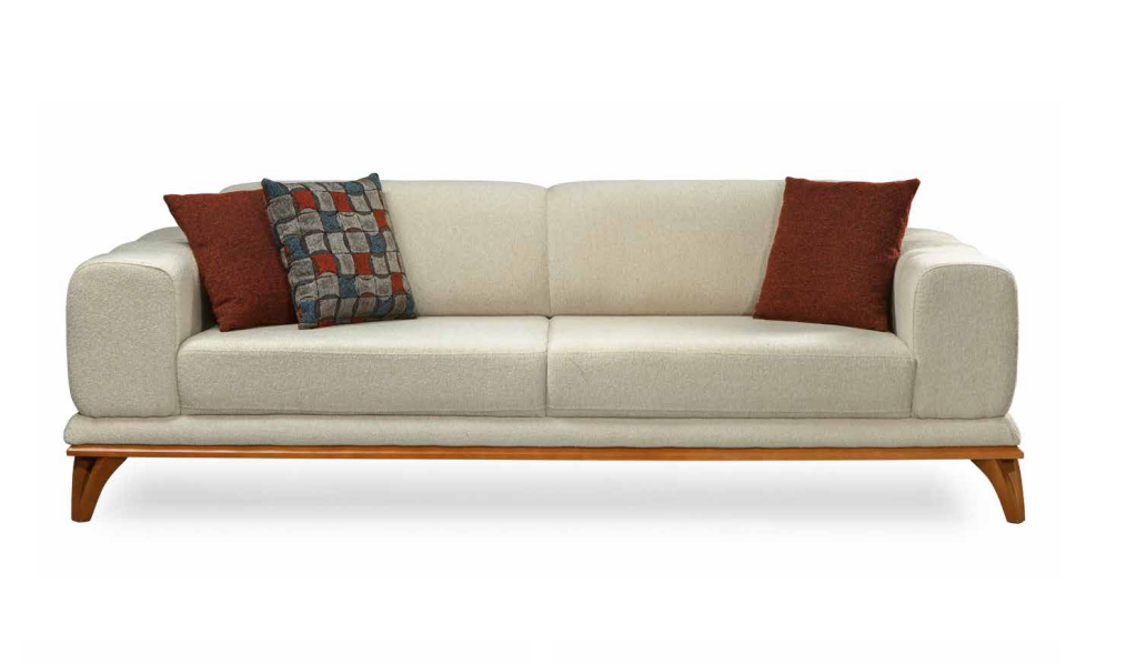 Döşek Bugatti 3+3+1 Koltuk Takımı-Orijinal RenkModern Koltuk Takımı