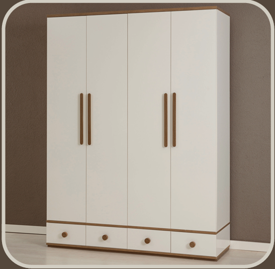 KZN BOHEM YATAK ODASI TAKIMI-BAZALI-(DOLAP KAPAKLI,BOHEM BAŞLIKLI-Ş.AYNASI DAHİL)Modern Yatak Odası Takımı