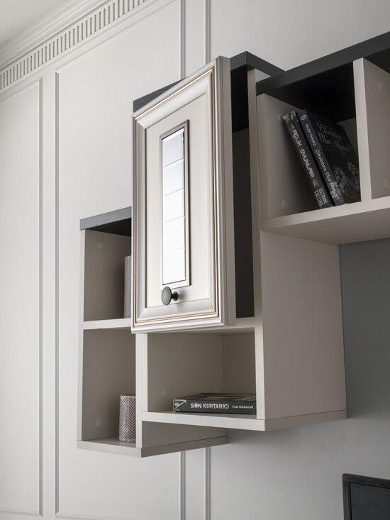 Vize Riva(Morell) Yemek Odası Takımı-(6 Ad.Sand+Ünite Dahil)Modern Yemek Odası Takımı