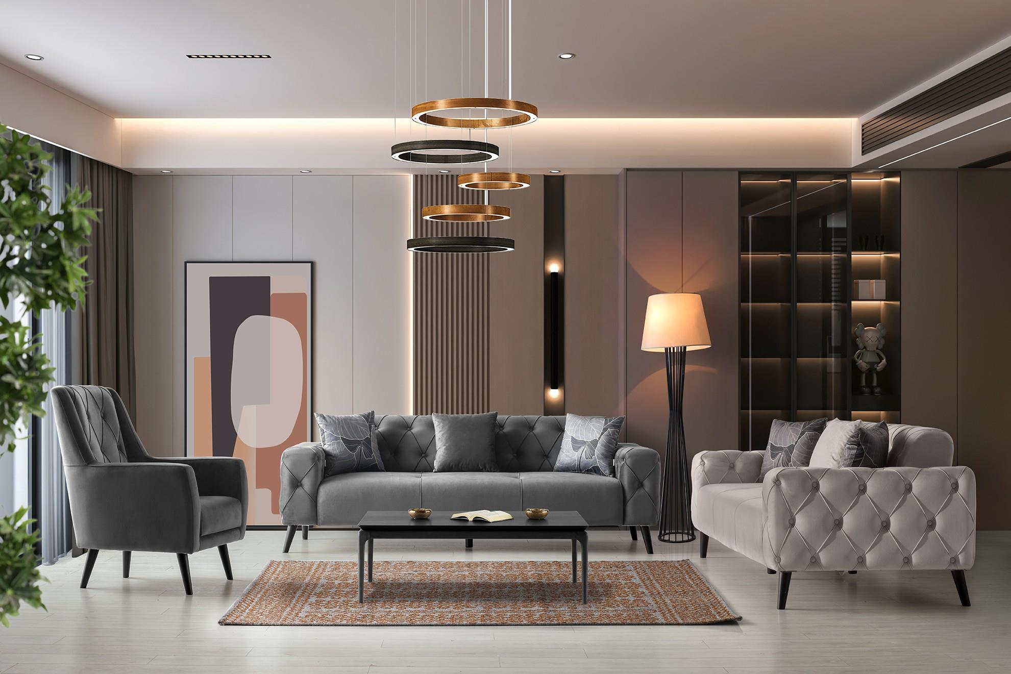 Vize Queen 3+3+1 Koltuk TakımıModern Koltuk Takımı