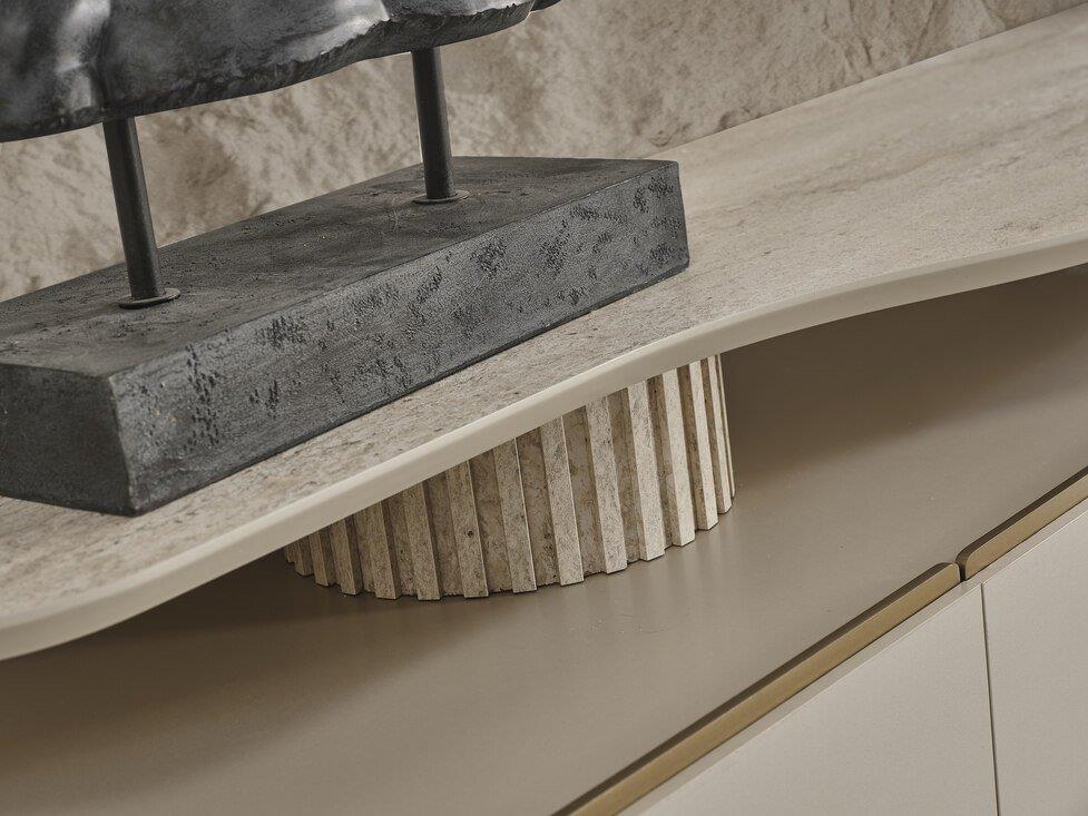 BİGE ARTEMIS YEMEK ODASI TAKIMI(ÜNİTE DAHİL)Modern Yemek Odası Takımı