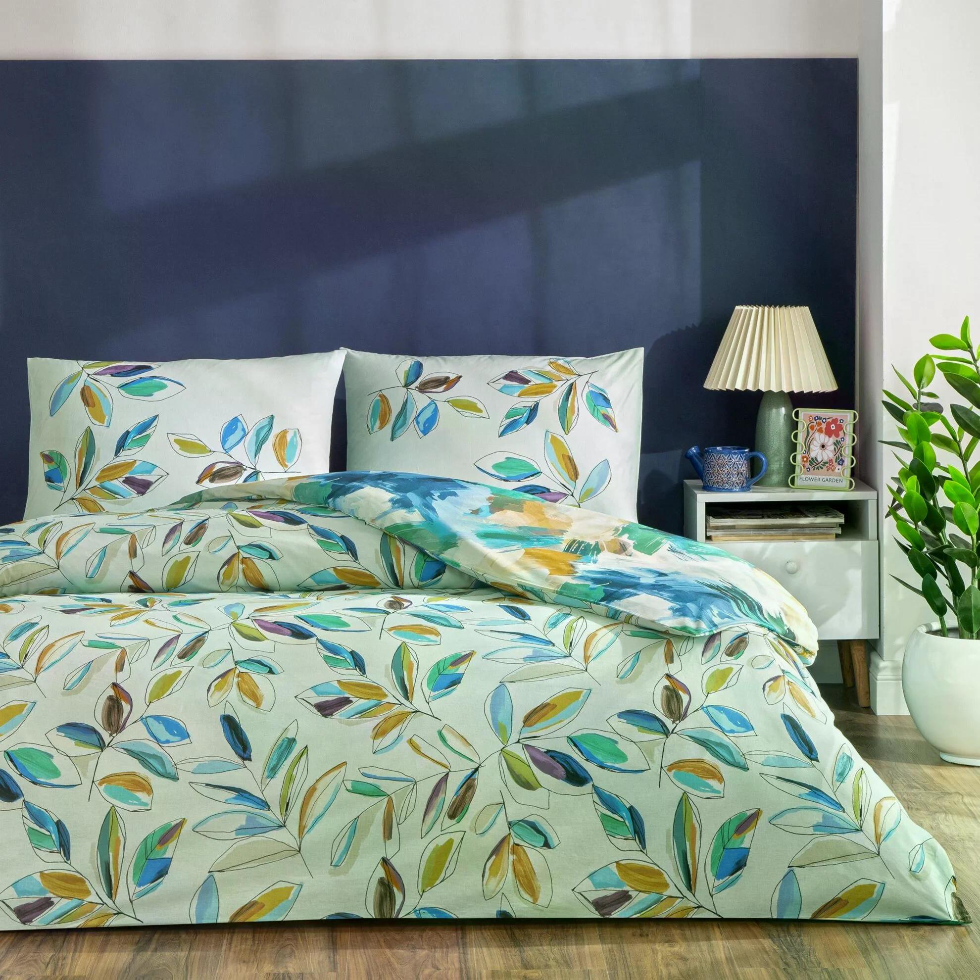 Taç 3518 Çift Kişilik Nevresim Takımı Lıora TurkuazNEVRESİM TAKIMI Ç.K