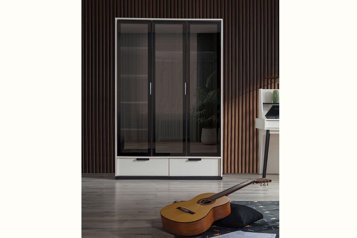 Seven Kolezyum Ay 3 Kapak Reflekte DolapDolap