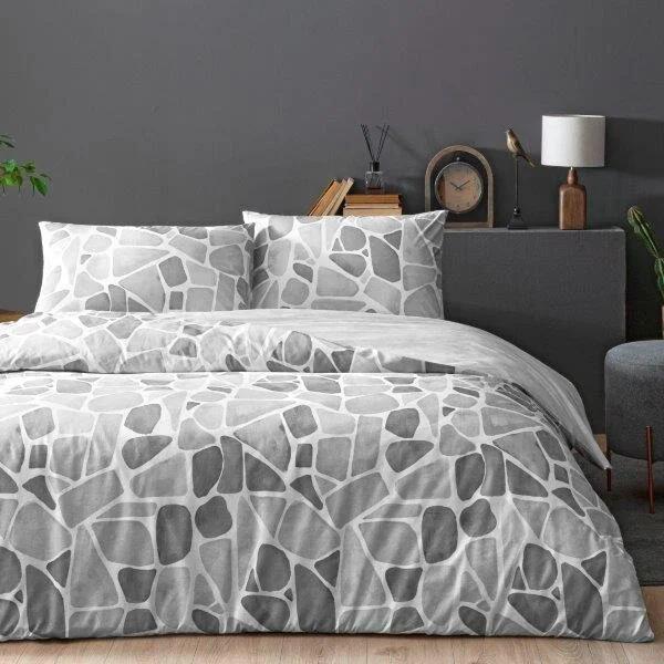 Taç 3518 Çift Kişilik Nevresim Takımı Alvy GriNEVRESİM TAKIMI Ç.K