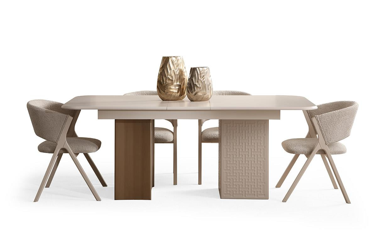 ROLL FLORYA YEMEK ODASI TAKIMI(ÜNİTE DAHİL)Modern Yemek Odası Takımı