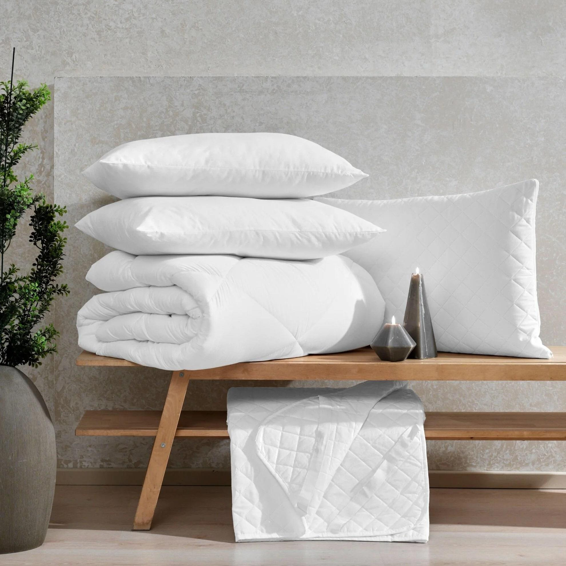 TAÇ 4626 MUTLULUK IŞILTISI ELORA 50 PRC ÇEYİZ SETİ ANTRASİTEv Tekstili Setleri