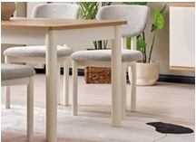 EVİSSA BELONNİ 73601 BENCLI YEMEK ODASI TAKIMI(ÜNİTESİZ)Modern Yemek Odası Takımı