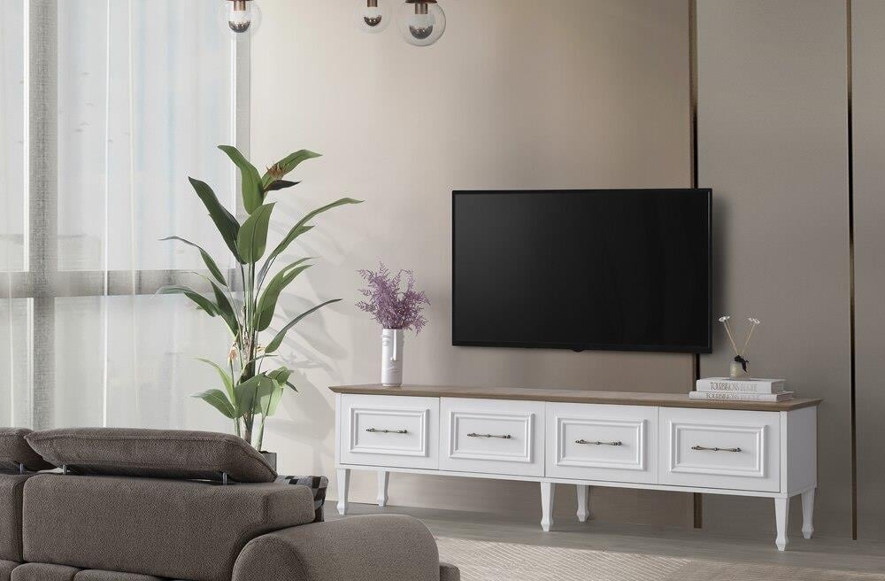 Vize Alsara Yemek Odası Takımı-(6 Ad.Sand+Ünite Dahil)Modern Yemek Odası Takımı