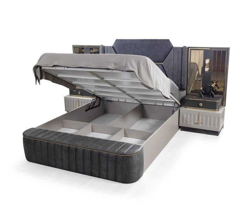 MODASEL ZARA YATAK ODASI TAKIMI-BAZALIModern Yatak Odası Takımı