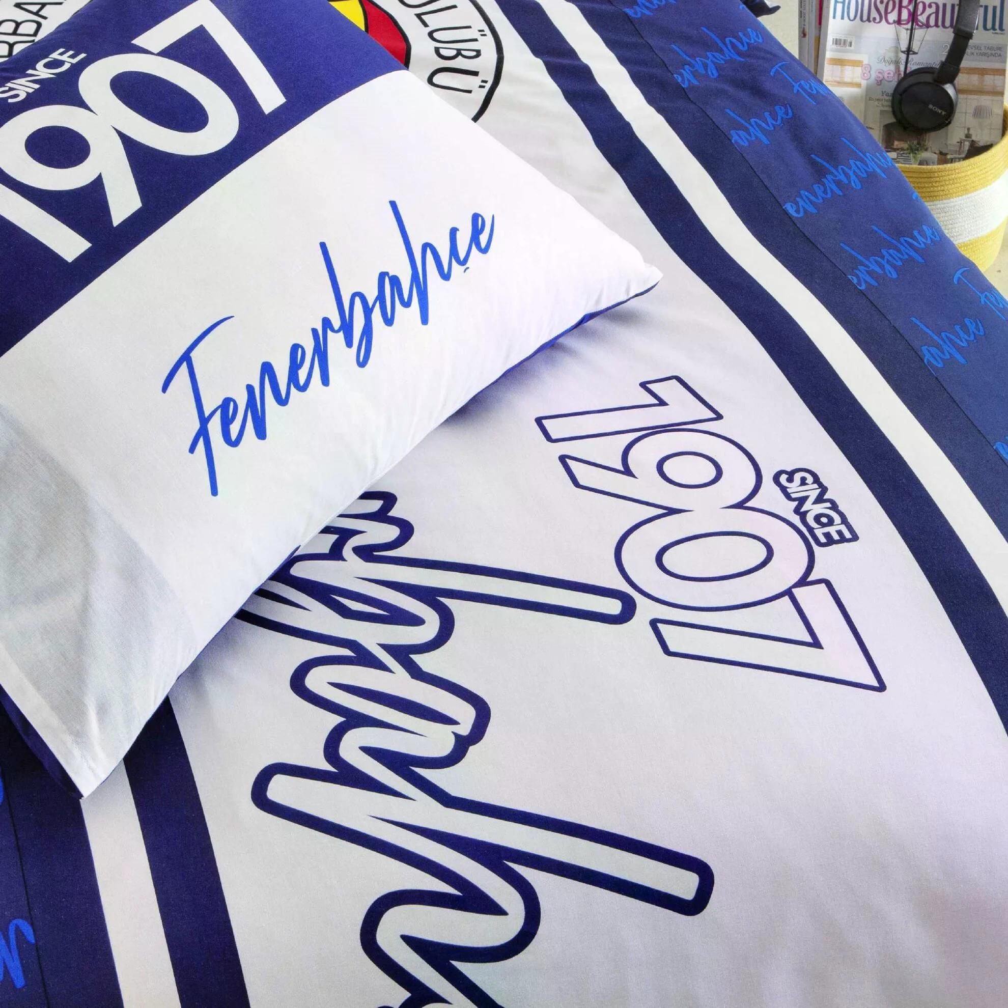 Taç 4812 Lisanslı Nevresim Takımı Fenerbahçe 1907 GlowLİSANSLI NEVRESİM TKM