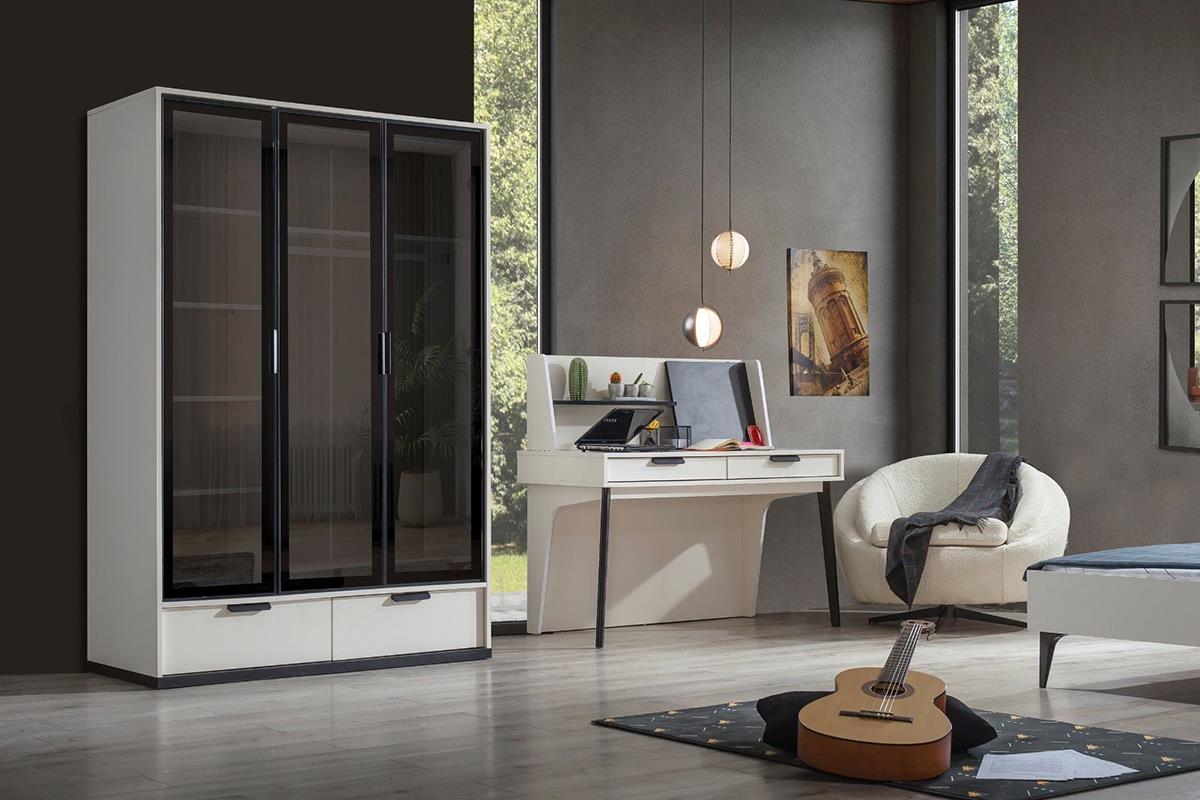 Seven Kolezyum Ay 3 Kapak Reflekte DolapDolap