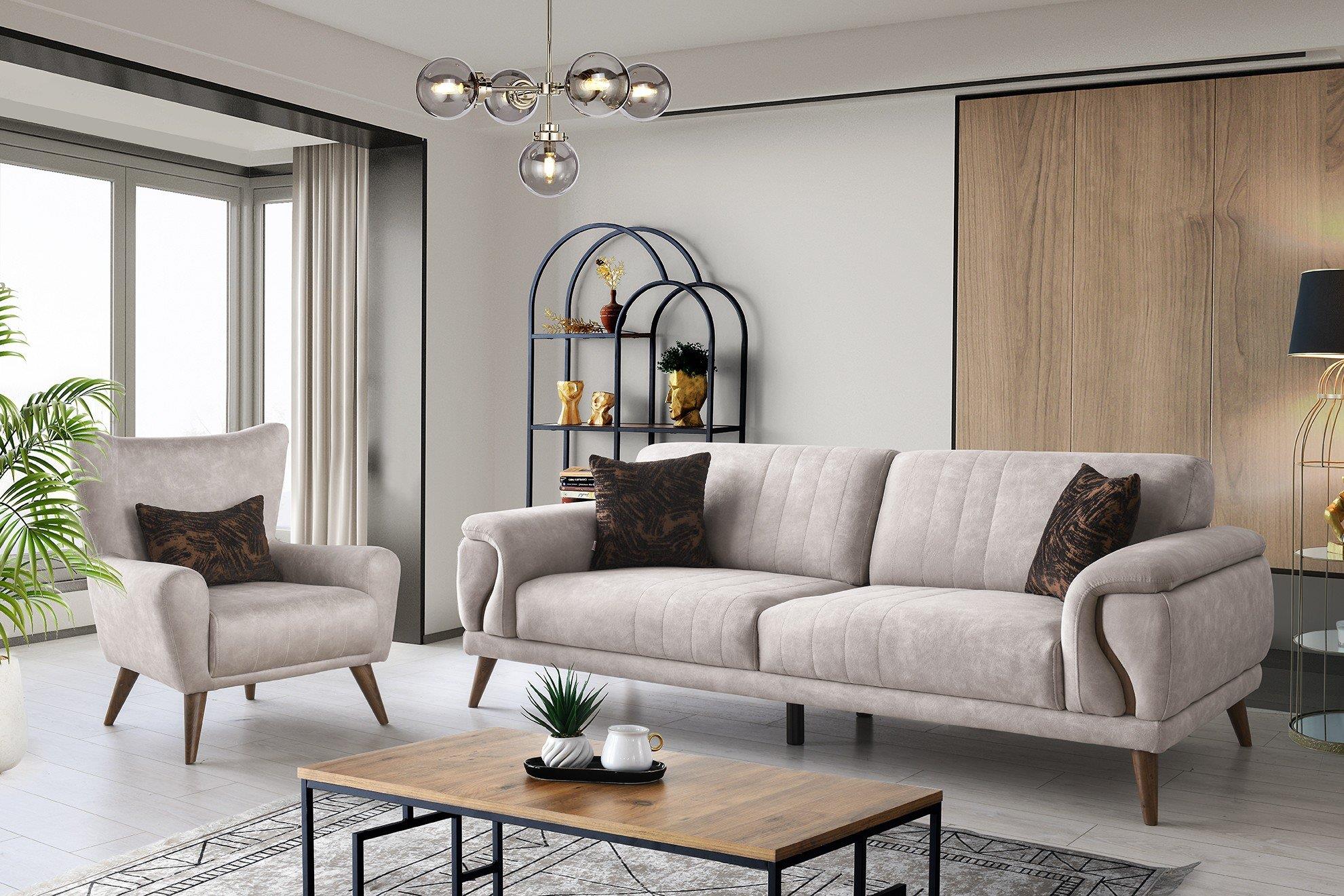 Vize Mabel 3+3+1 Koltuk TakımıModern Koltuk Takımı