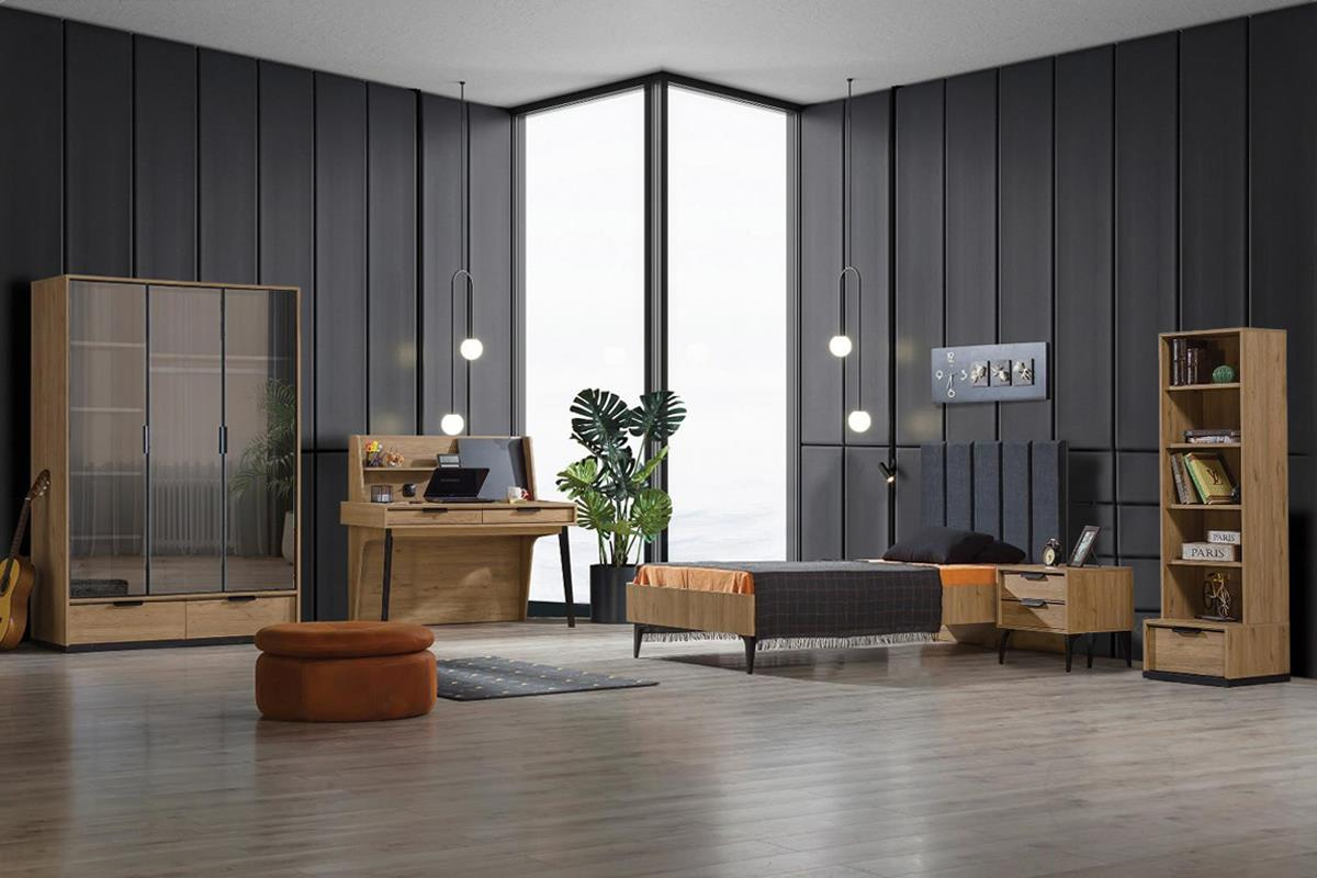 Seven Kolezyum 3 Kapak Reflekte DolapDolap