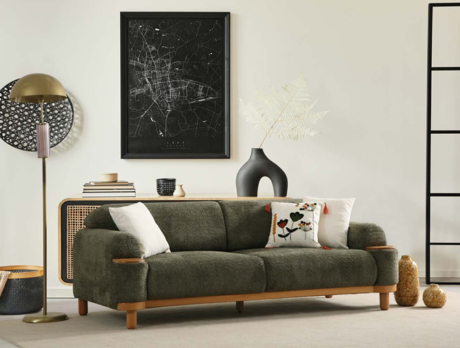 İPEĞİM BOHEM 3+3+1 KOLTUK TAKIMIModern Koltuk Takımı