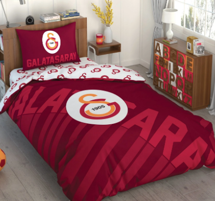 Taç 4808 Lisanslı Nevresim Takımı Gs Kırmızı LogoLİSANSLI NEVRESİM TKM