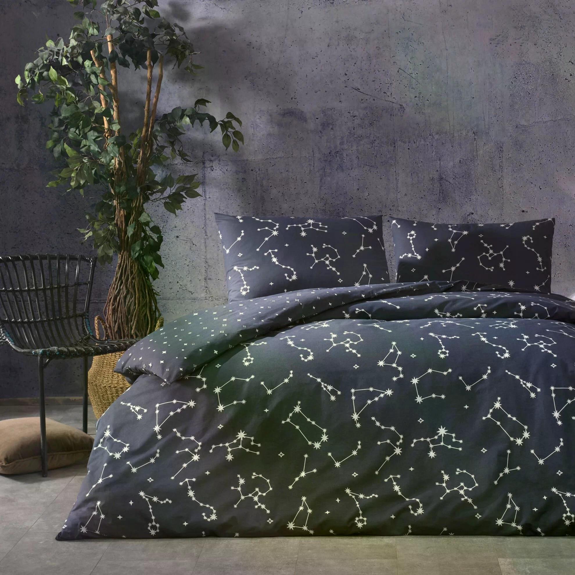 Taç 3518 Çift Kişilik Nevresim Takımı Lonny LacivertNEVRESİM TAKIMI Ç.K