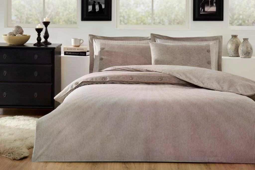 Özdilek Naturel (4 Yastıklı) Çift Kişilik Nevresim Takımı BejNEVRESİM TAKIMI Ç.K