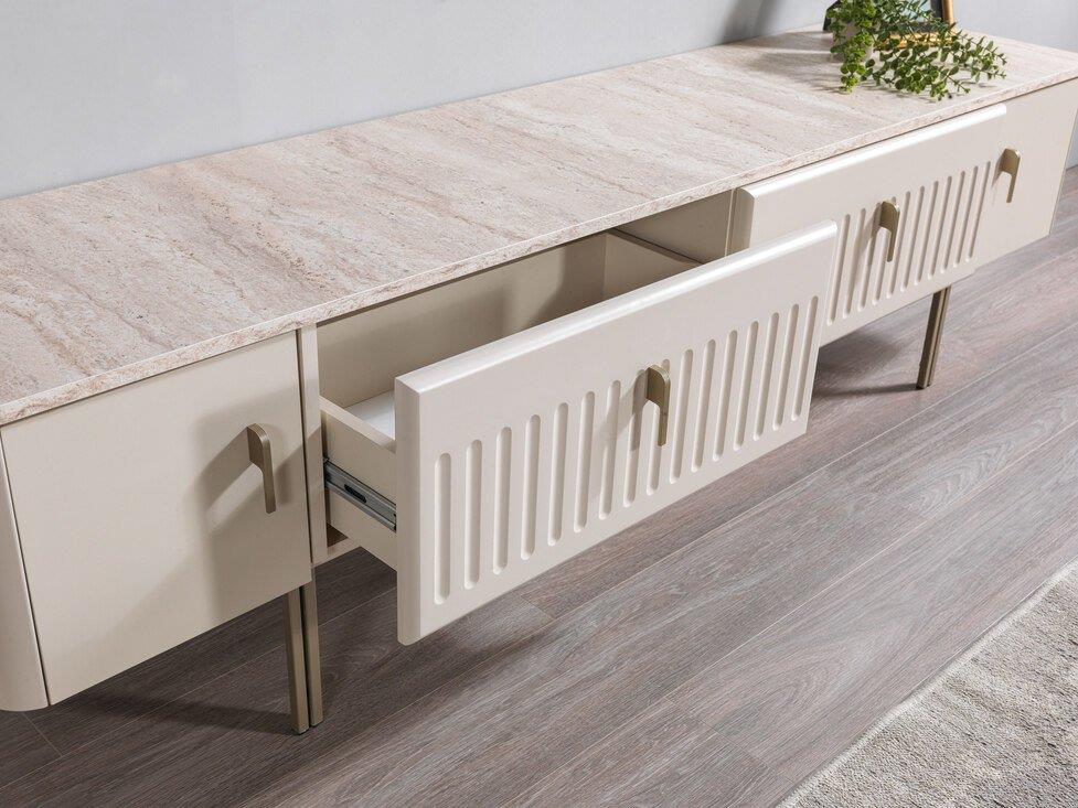 MODASEL PERA YEMEK ODASI TAKIMI-ÜNİTELİModern Yemek Odası Takımı