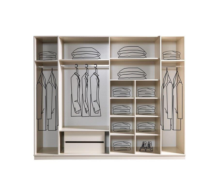 MODASEL PERA YATAK ODASI TAKIMI-BAZALIModern Yatak Odası Takımı