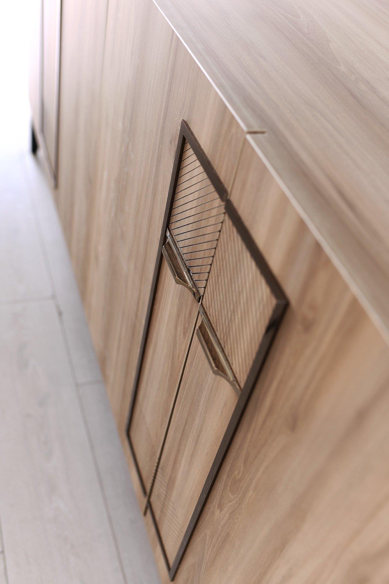 Vize Zen Yemek Odası Takımı-(6 Ad.Sand+Ünite Dahil)Modern Yemek Odası Takımı