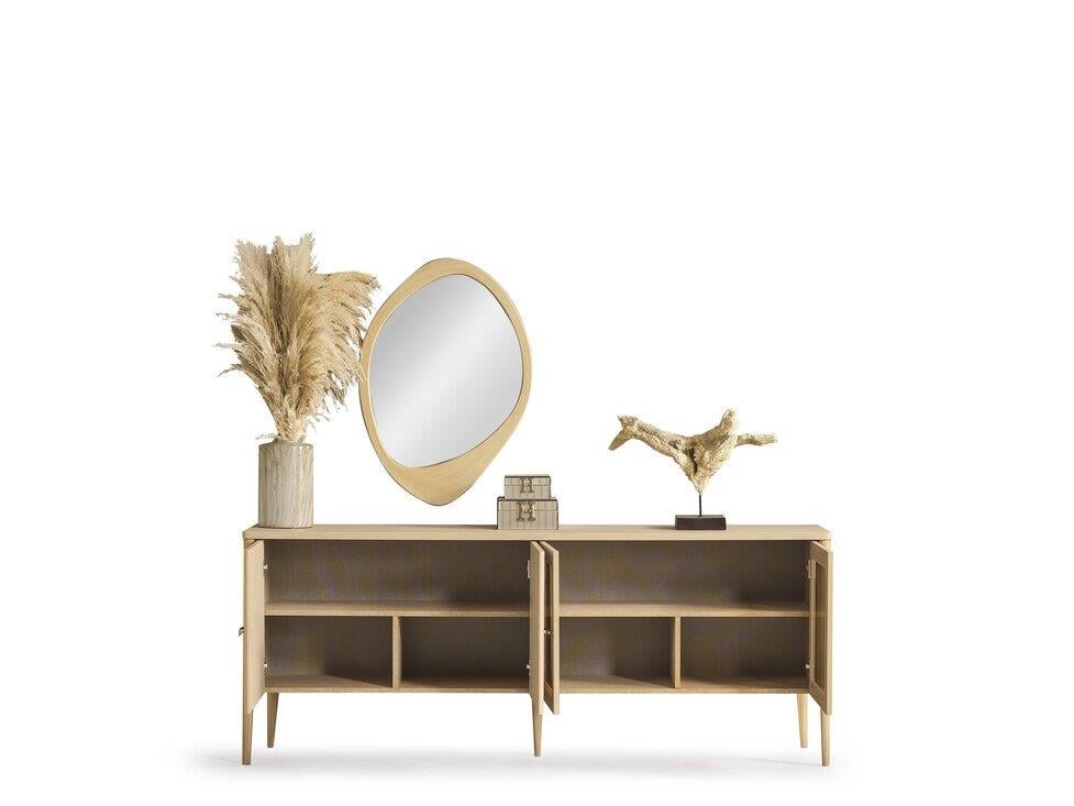 BİGE HERA YEMEK ODASI TAKIMI(ÜNİTE DAHİL)Modern Yemek Odası Takımı