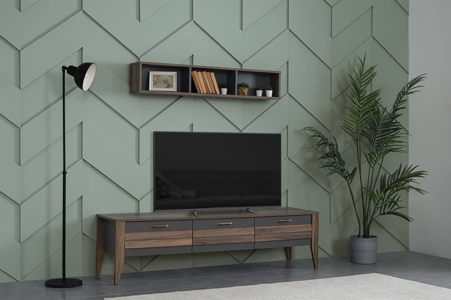 Decohill Puma Yemek Odası Takımı(6 Adet Sand.Ve Ünite Dahil)Modern Yemek Odası Takımı