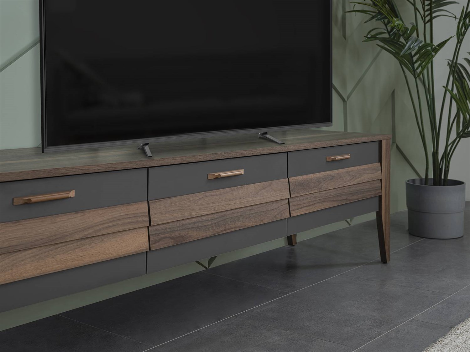 Decohill Puma Yemek Odası Takımı(6 Adet Sand.Ve Ünite Dahil)Modern Yemek Odası Takımı