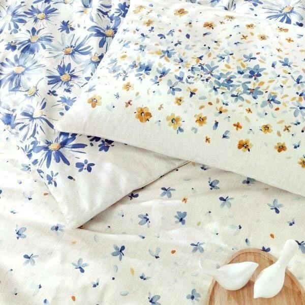 Taç 3464 Çift Kişilik Carolıne Nevresim Takımı MaviNEVRESİM TAKIMI Ç.K