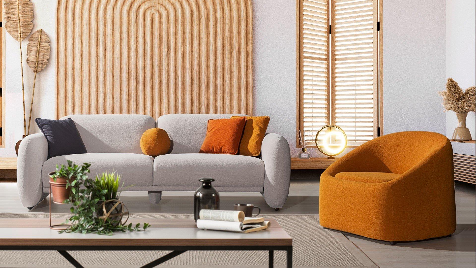 GALA PUFFY 3+3+1 KOLTUK TAKIMIModern Koltuk Takımı