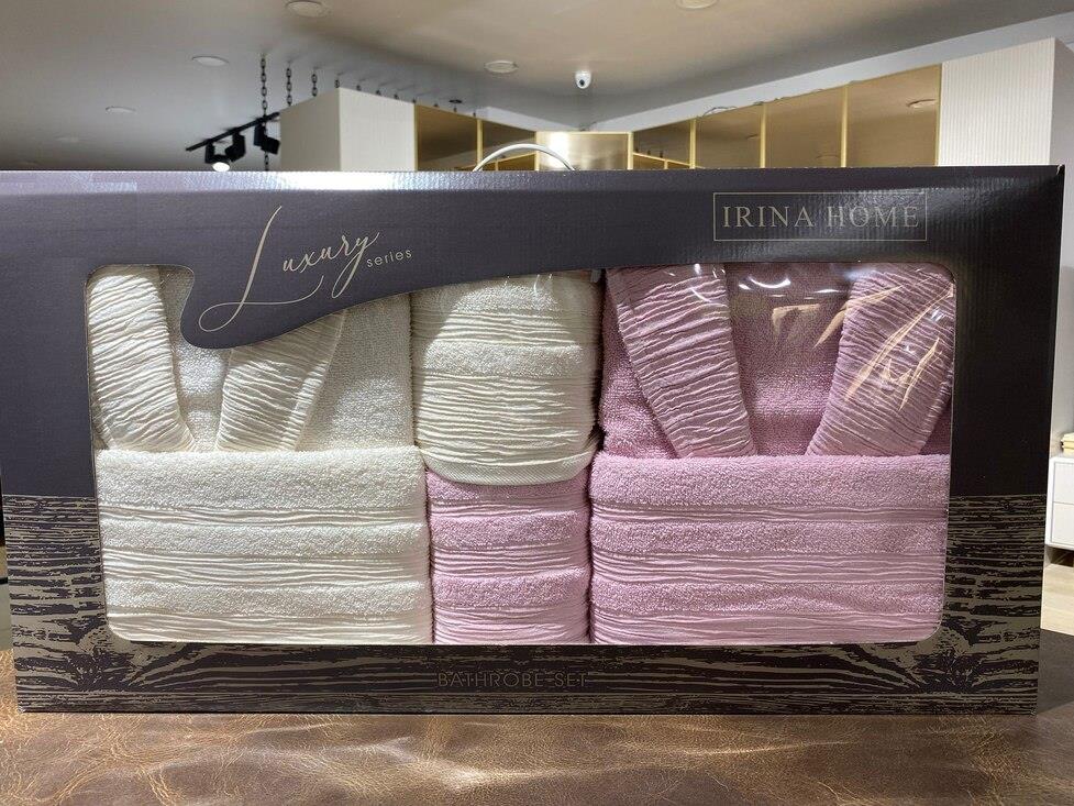 İrina Bürümcük Aile Bornoz SetiEv Tekstili