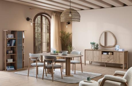 GALA MONA YEMEK ODASI TAKIMI(ÜNİTESİZ)Modern Yemek Odası Takımı