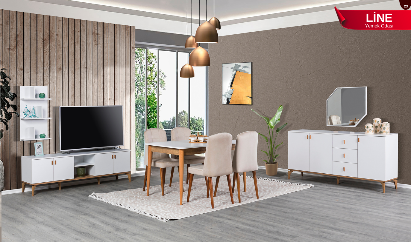 KZN LİNE KM.25.257 KONSOLYemek Odası Konsolu