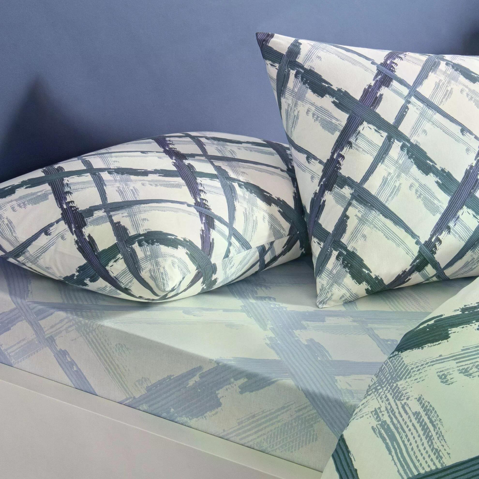 Taç 3518 Çift Kişilik Nevresim Takımı Brıza MaviNEVRESİM TAKIMI Ç.K