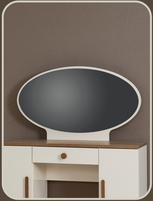 KZN BOHEM YATAK ODASI TAKIMI-BAZALI-(DOLAP KAPAKLI,BOHEM BAŞLIKLI-Ş.AYNASI DAHİL)Modern Yatak Odası Takımı