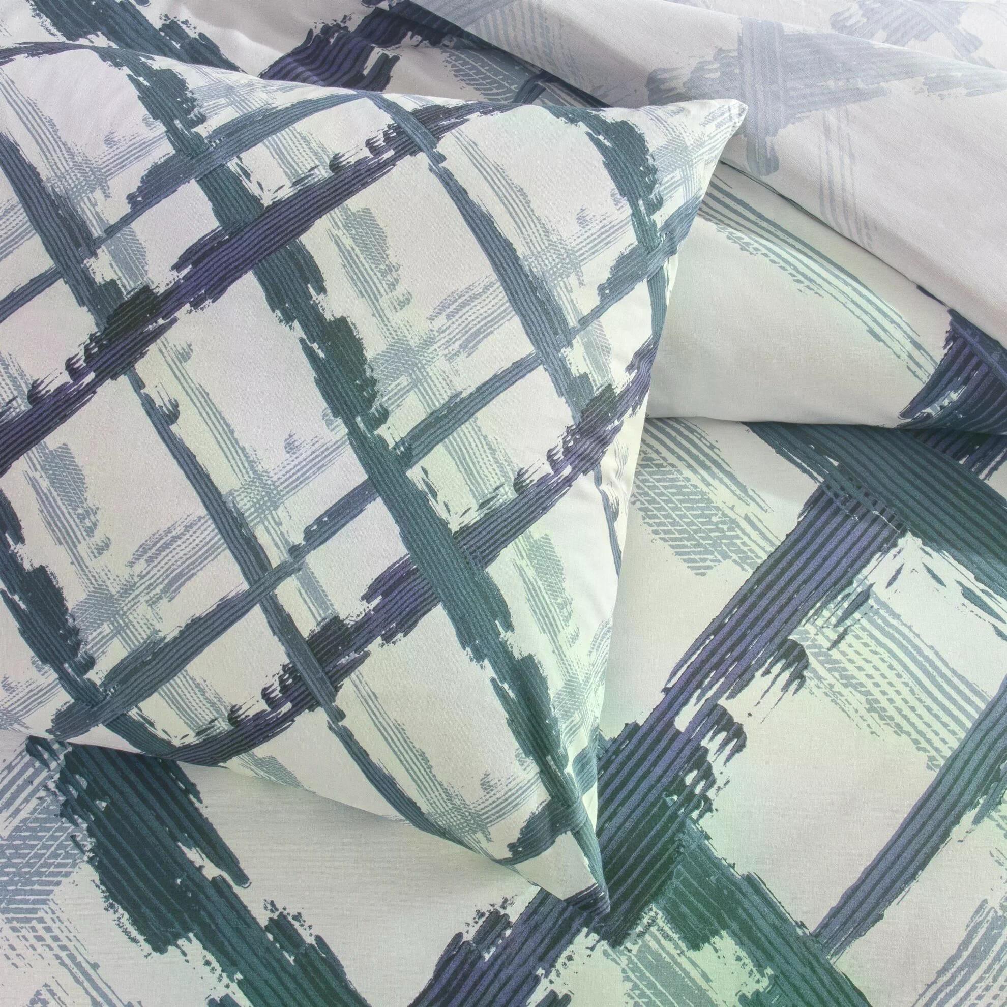 Taç 3518 Çift Kişilik Nevresim Takımı Brıza MaviNEVRESİM TAKIMI Ç.K