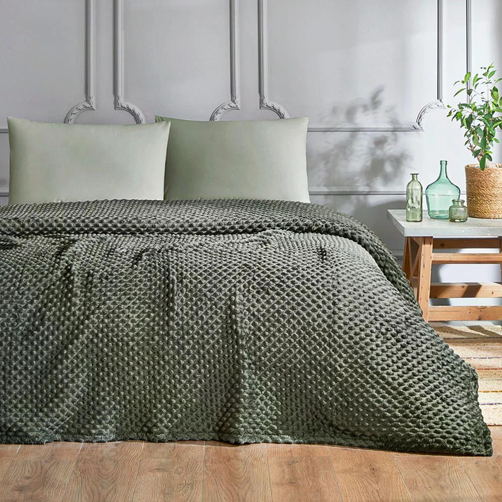 Özdilek Tomurcuk Çift Kişilik Battaniye GriBATTANİYE Ç.K