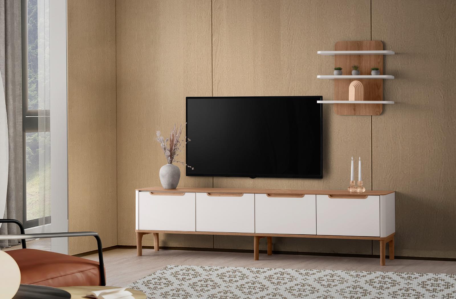 AKYOL DENİZ YEMEK ODASI TAKIMI(ÜNİTE DAHİL-SANDALYESİZ)Modern Yemek Odası Takımı