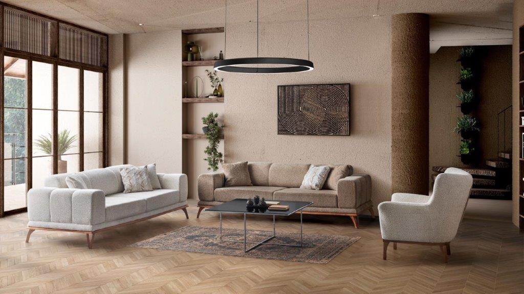 Döşek Bugatti 3+3+1 Koltuk TakımıModern Koltuk Takımı