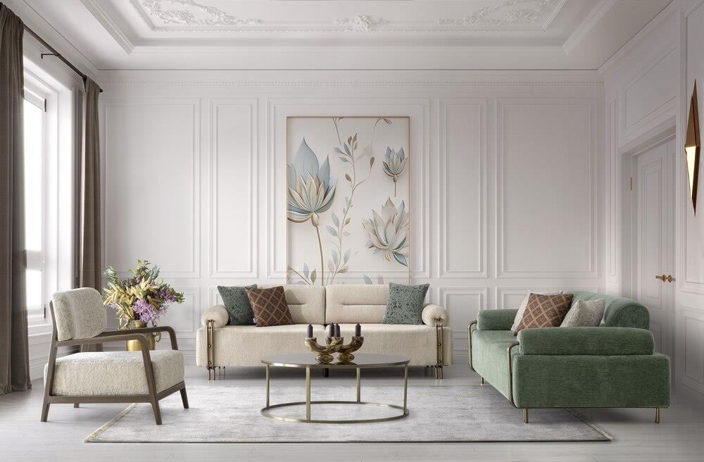 Vize Rower 3+3+1 Koltuk TakımıModern Koltuk Takımı