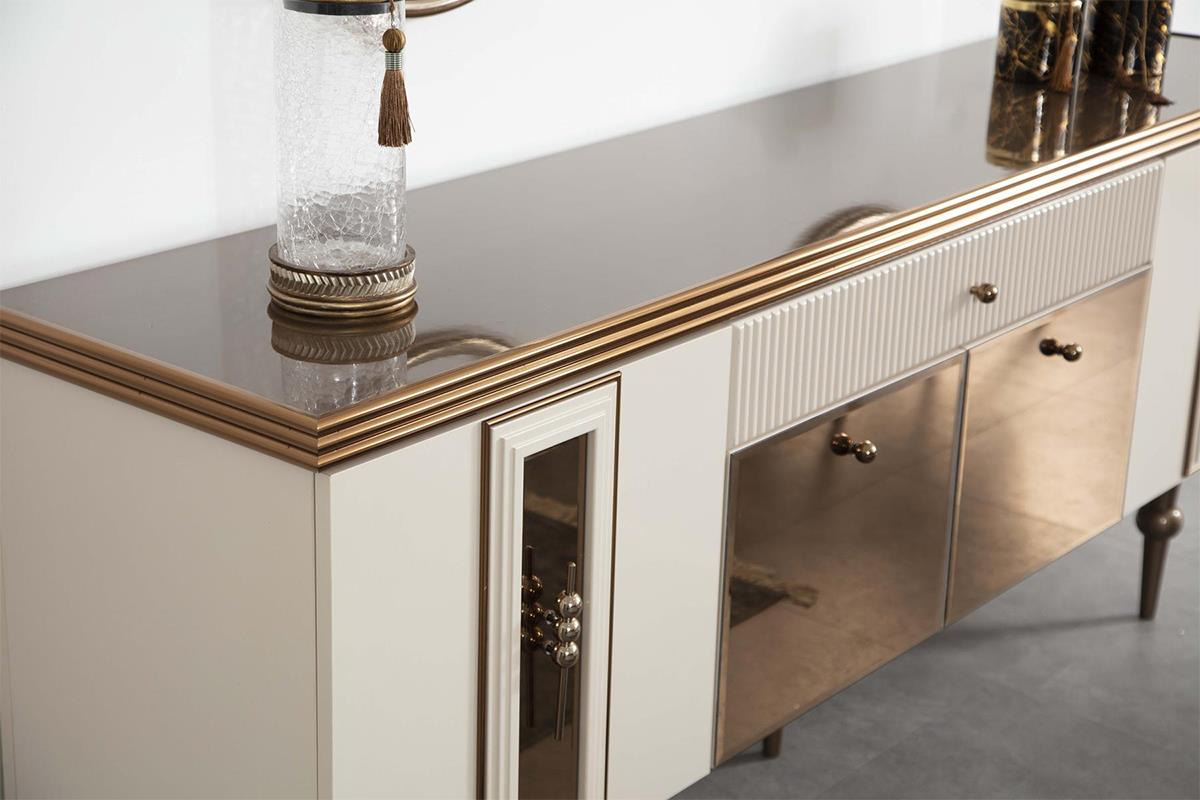 Roll Ayasofya Yemek Odası Takımı(Ünite Dahil)Modern Yemek Odası Takımı