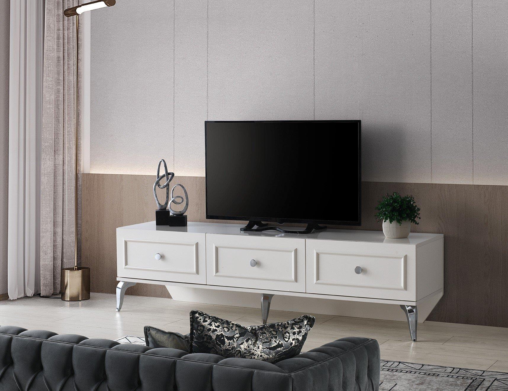 Vize Viyana Yemek Odası Takımı-(6 Ad.Sand+Ünite Dahil)Modern Yemek Odası Takımı