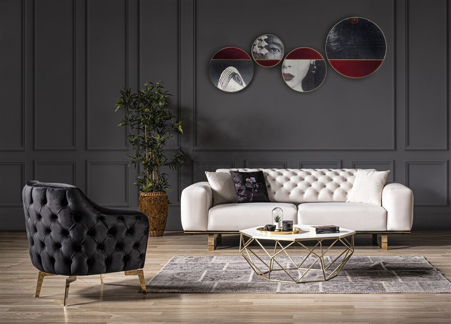 Rixxe Roma 3+3+1 Koltuk TakımıModern Koltuk Takımı