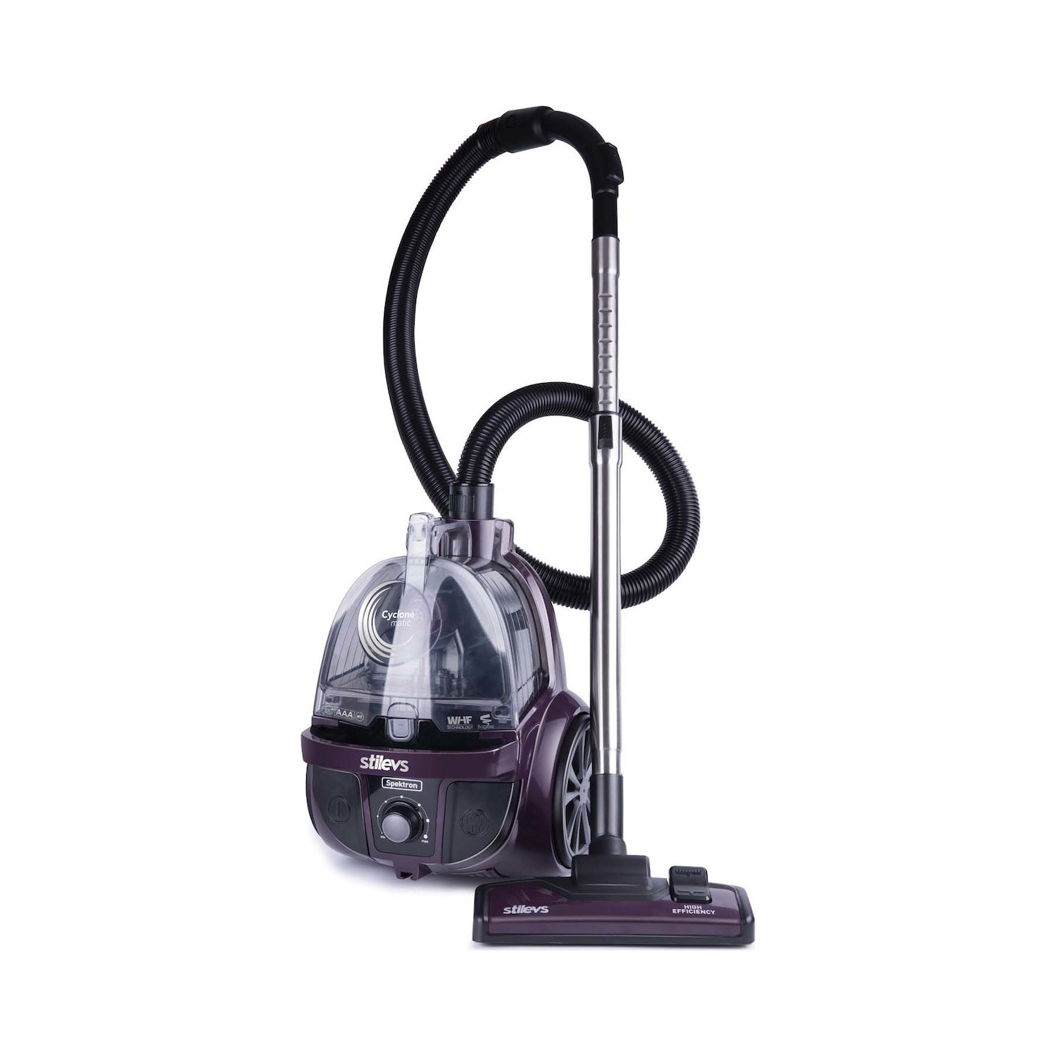Stilevs Spektron Torbasız Elektrikli Süpürge - Mor&SiyahSüpürgeler