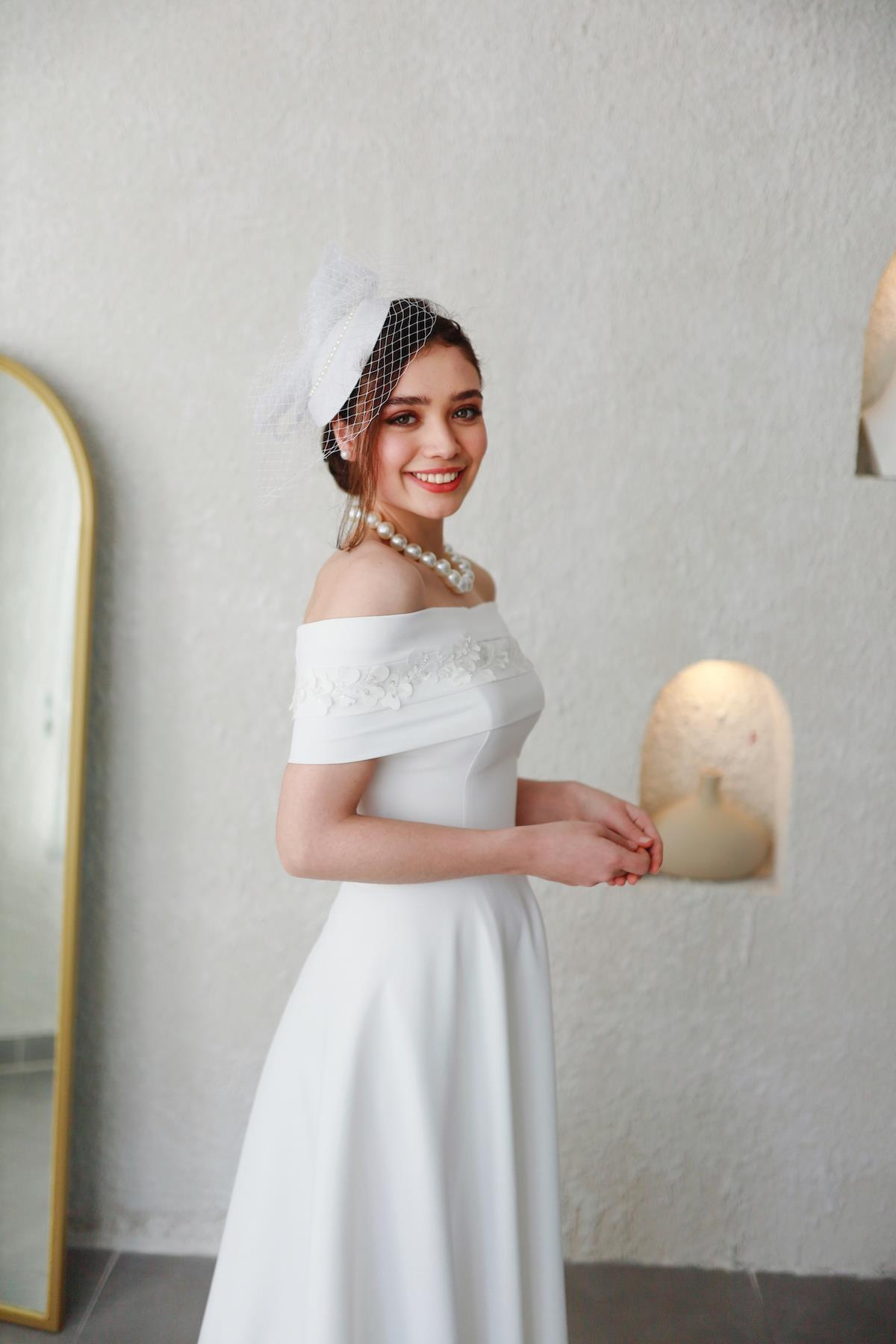TheElsa | Kişiye Özel Üretim Abiye Elbiseler | Prenses Leyla Beyaz Özel Tasarım Dantel Abiye ElbiseBEYAZ ELBİSELERPrenses Leyla Beyaz Özel Tasarım Dantel Abiye Elbise