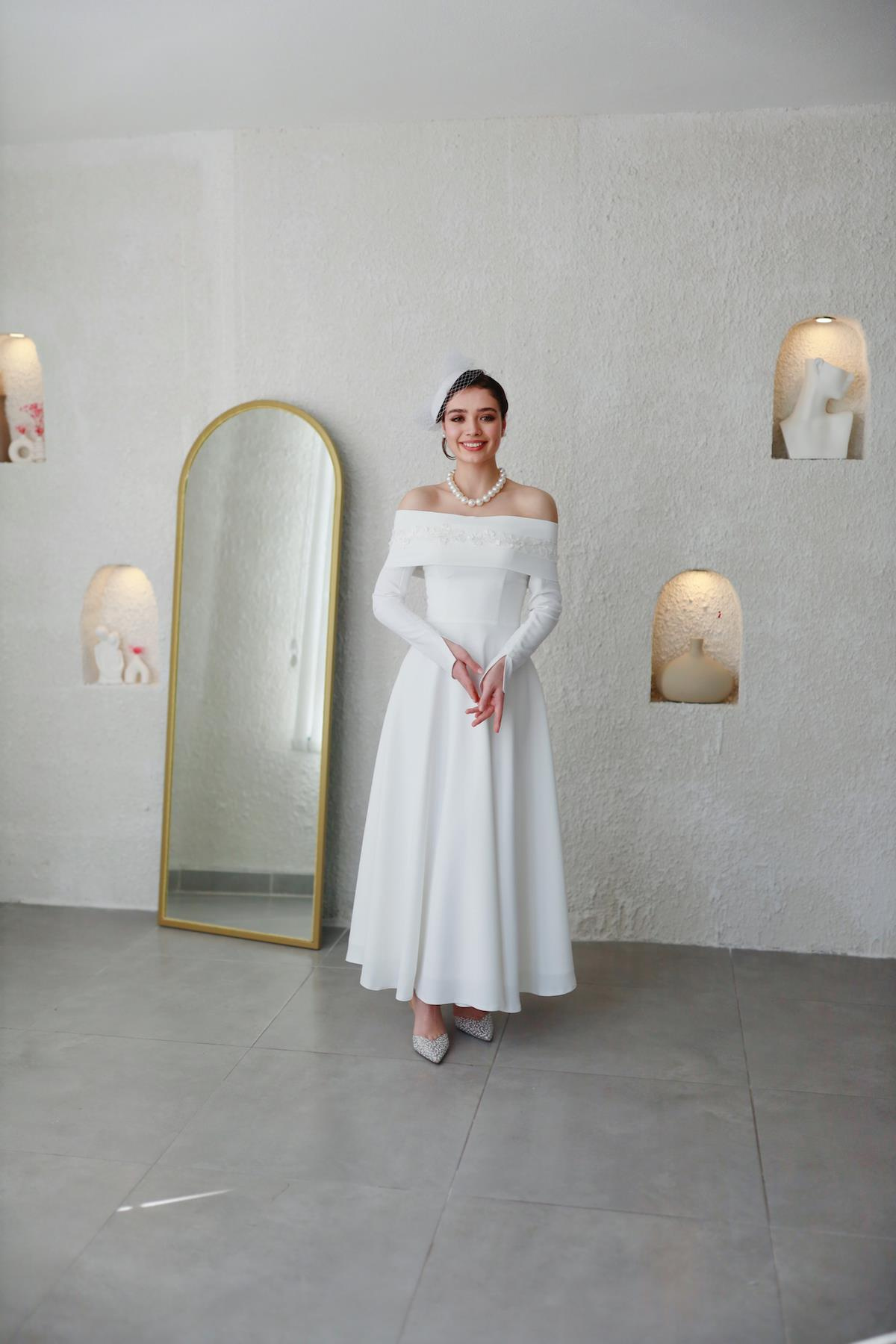 TheElsa | Kişiye Özel Üretim Abiye Elbiseler | Prenses Leyla Beyaz Özel Tasarım Dantel Abiye ElbiseBEYAZ ELBİSELERPrenses Leyla Beyaz Özel Tasarım Dantel Abiye Elbise