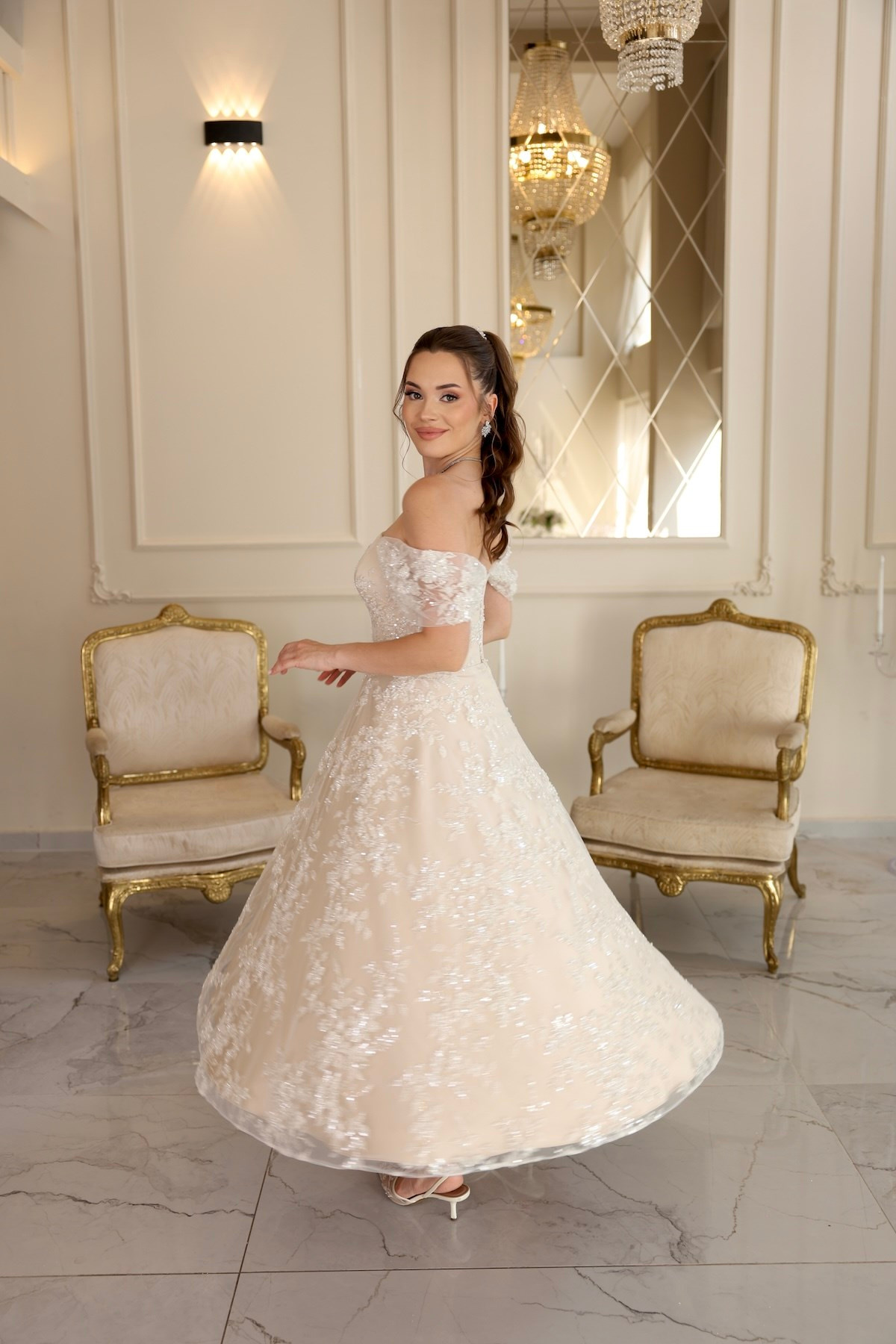 TheElsa | Sorella Bej Beyaz Prenses Dantel Nikah Nişan Söz ElbisesiBEYAZ DANTEL ELBİSELERSorella Bej Beyaz Prenses Dantel Nikah Nişan Söz Elbisesi