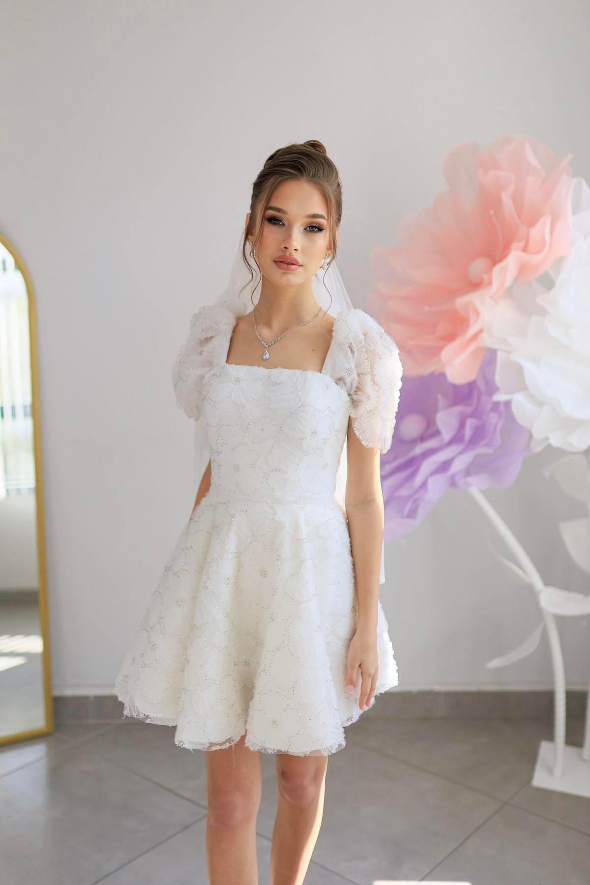 TheElsa | AFTER | Vasilisa Mini Dantel After Parti Tasarım ElbiseAFTER KOLEKSİYONUVasilisa Mini Dantel After Parti Tasarım Elbise