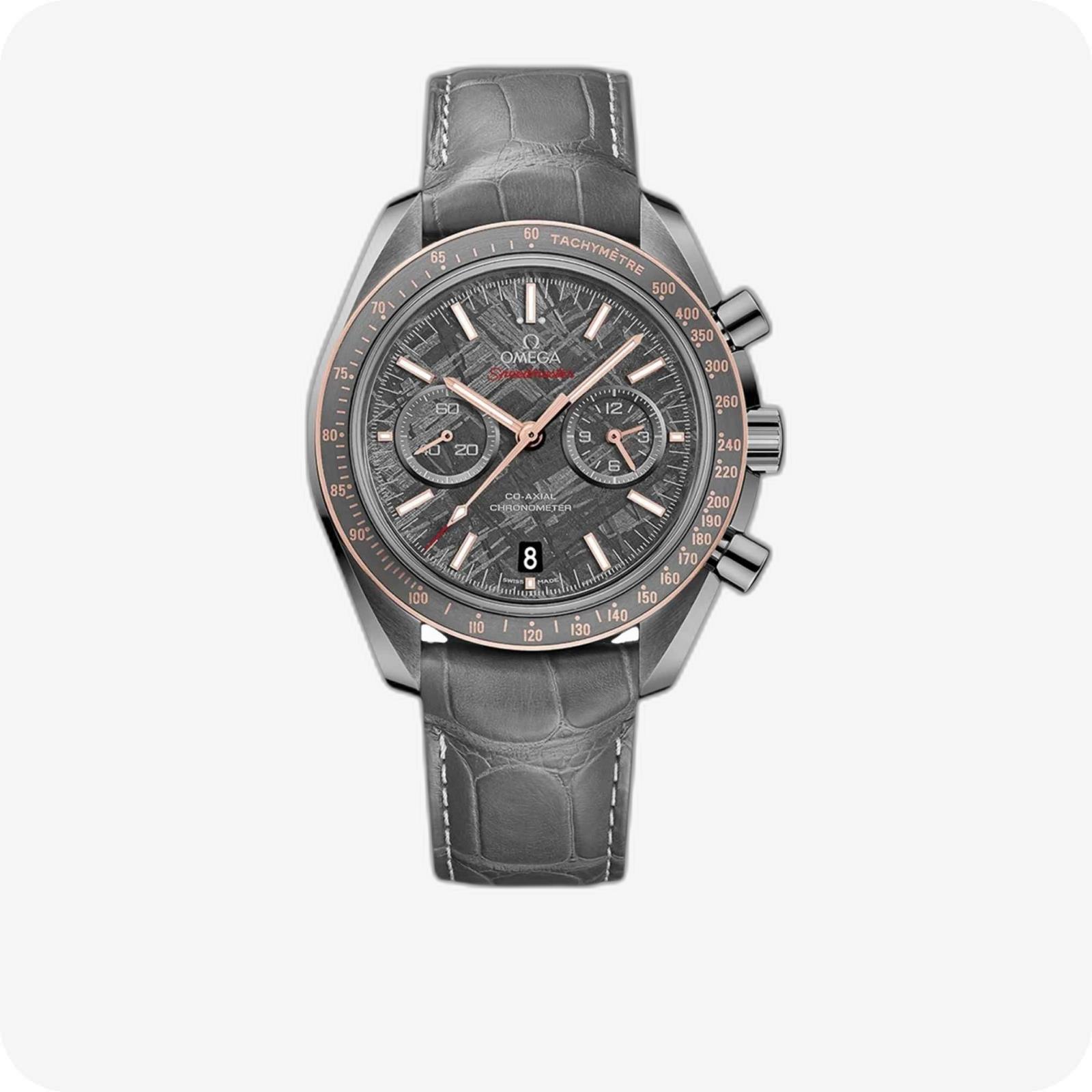 Omega Speedmaster *Meteorite DARK SIDE OF THE MOON CO‑AXIAL CHRONOMETER CHRONOGRAPH 44.25 MM