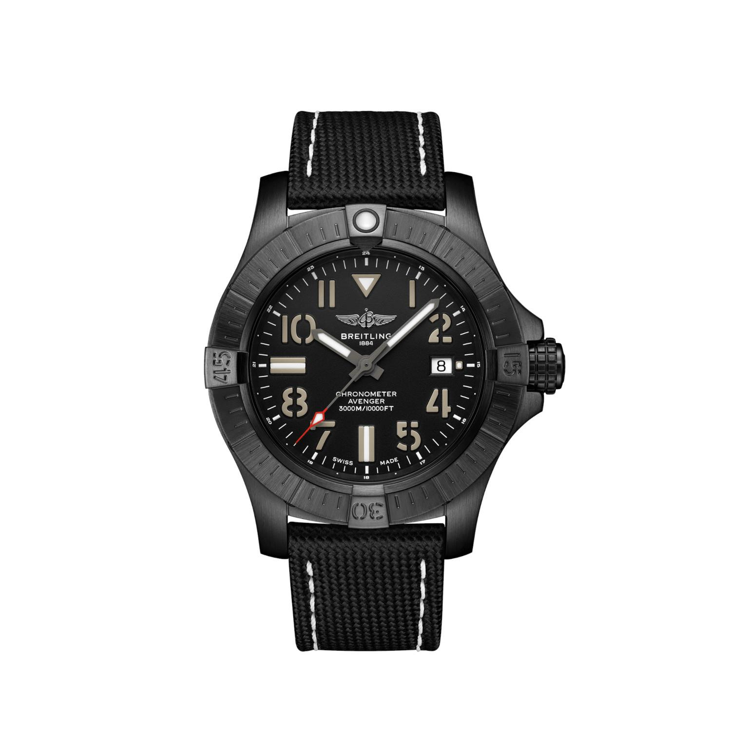Breitling Avenger AUTOMATIC 45 SEAWOLF NIGHT MISSION